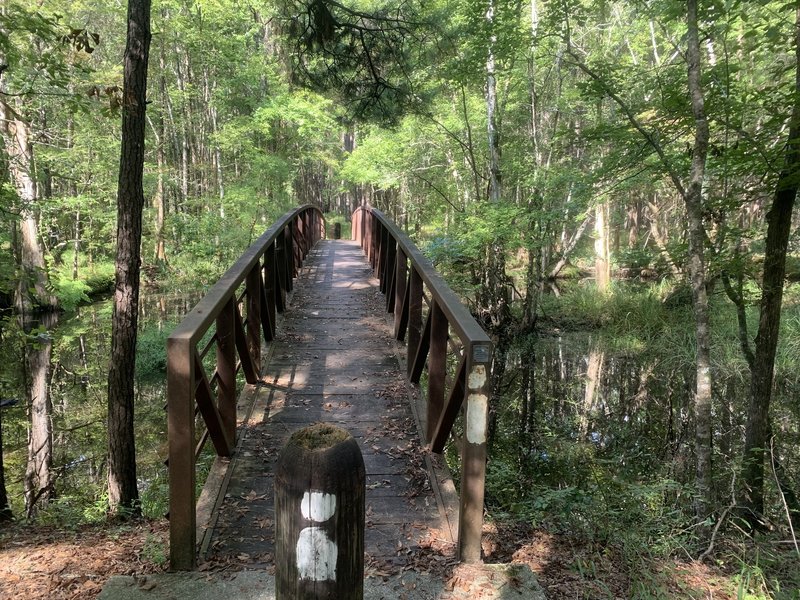 Bridge close to northern trailhead.