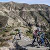 Climbing sand ladders off Windy Ridge