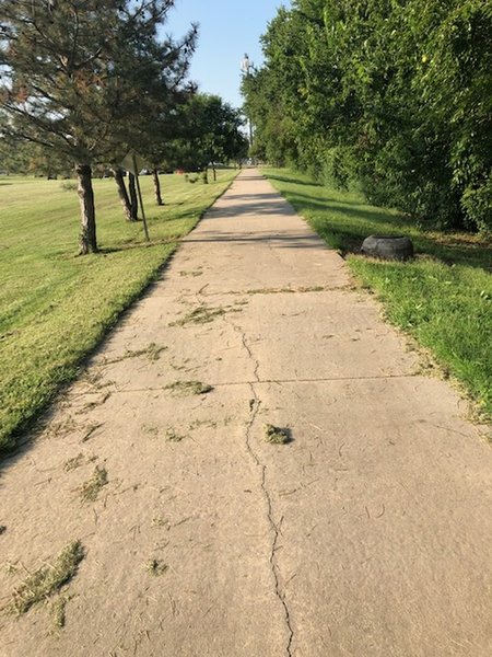 East Side of Derby Football Stadium path leading to Madison