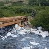 Bridge over Peru Creek.