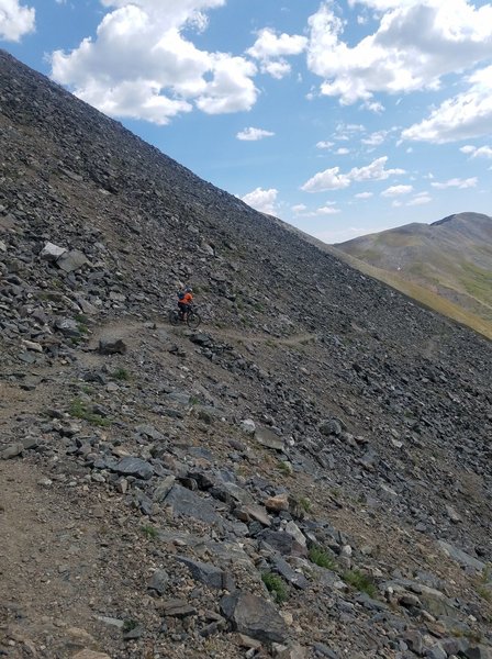 Exposure on Argentine Pass Trail #77.