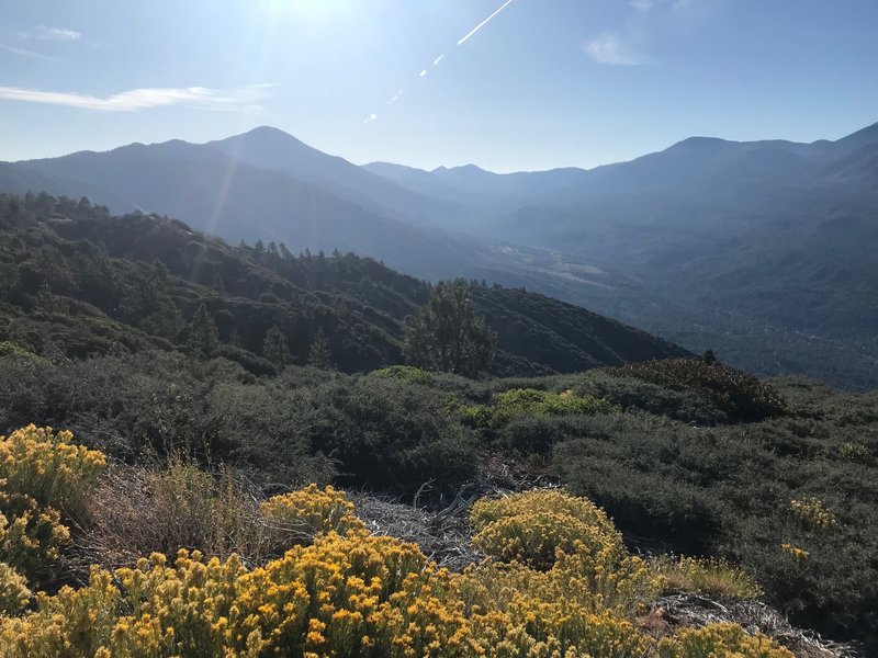 Great morning ride - what a view!