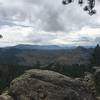 Burn scar on the next section of the Colorado Trail west of the South Platte River.