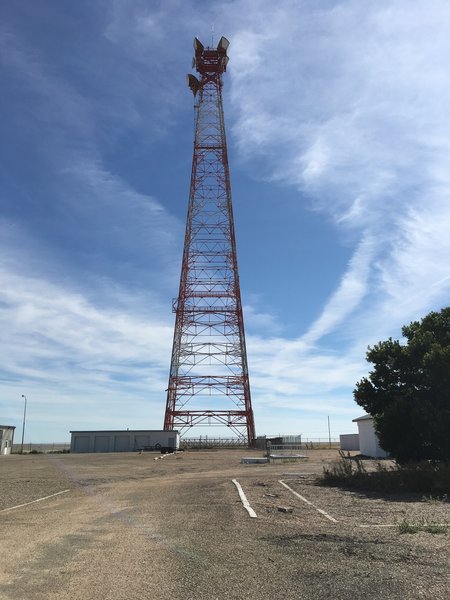 Viaero cell tower on Pedal the Plains