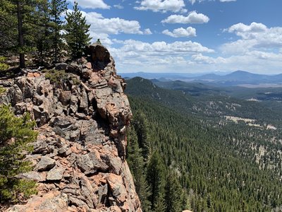 One of the many overlooks.