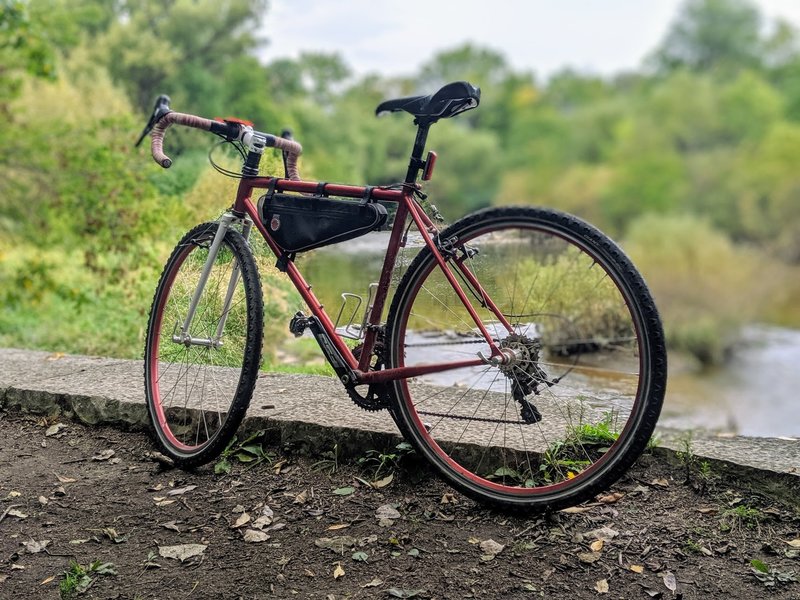 Scenic ride along the Menomonee River