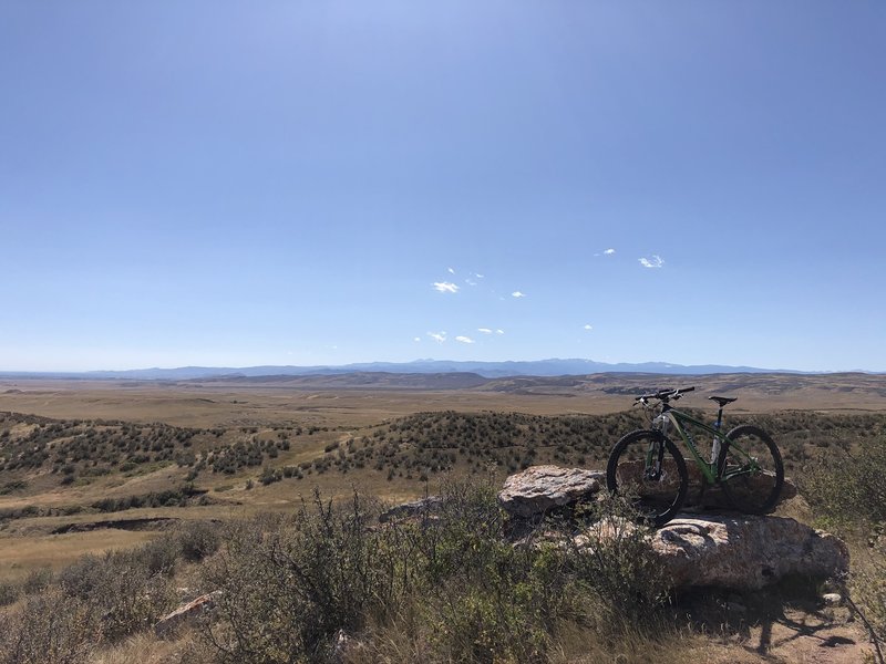 South view at overlook around mile 5.5.