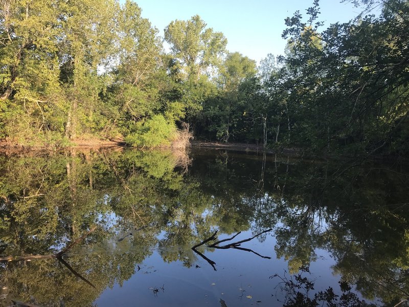 View of the pond from Sister loop