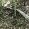 Erick's Bridge.  Built as part of an Eagle Scout project.