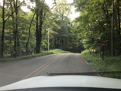 Gate that doesn't allow you to park at Marina during winter