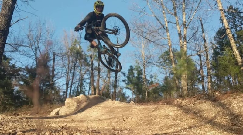 Who says you can't have a little fun on a green trail? It's what options are for.