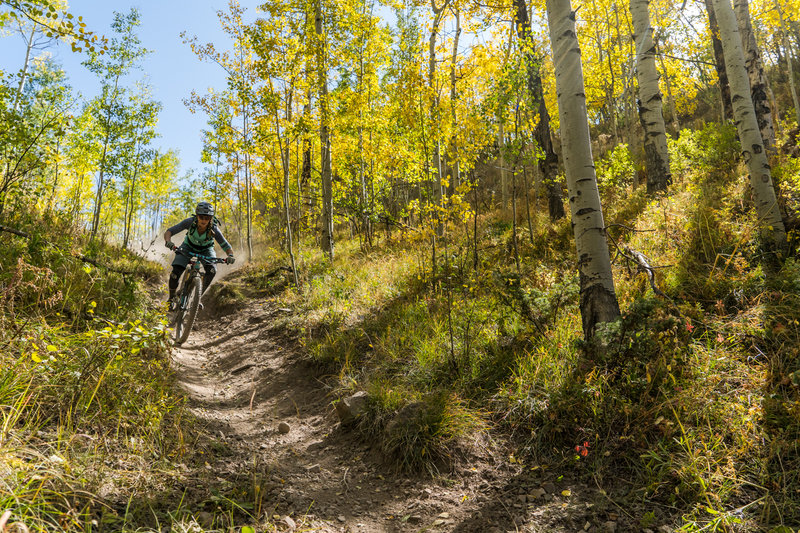 Strand Hill in the fall.... one of the best in the Crested Butte area