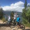 Cool views of Mt Elbert. West bank of lower lake.