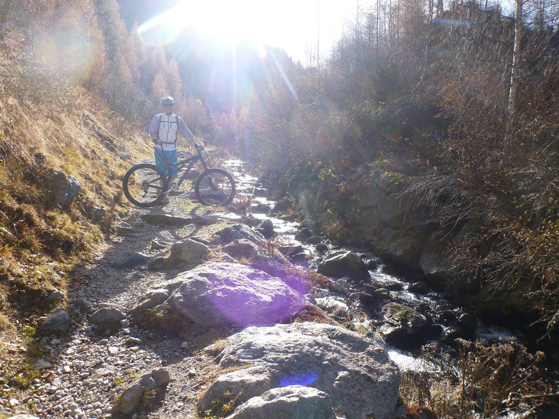 Buet to the Col des Montets along the river