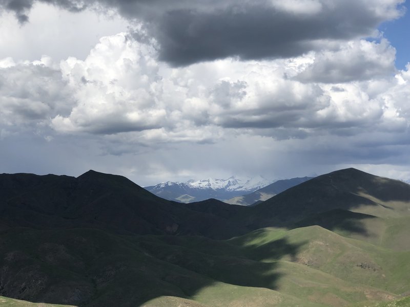 top of Bull Dog onto Two Dog  (6/2/2019) - was an awesome day to outrun the clouds that 'creeped' around us .. lol