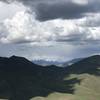 top of Bull Dog onto Two Dog  (6/2/2019) - was an awesome day to outrun the clouds that 'creeped' around us .. lol