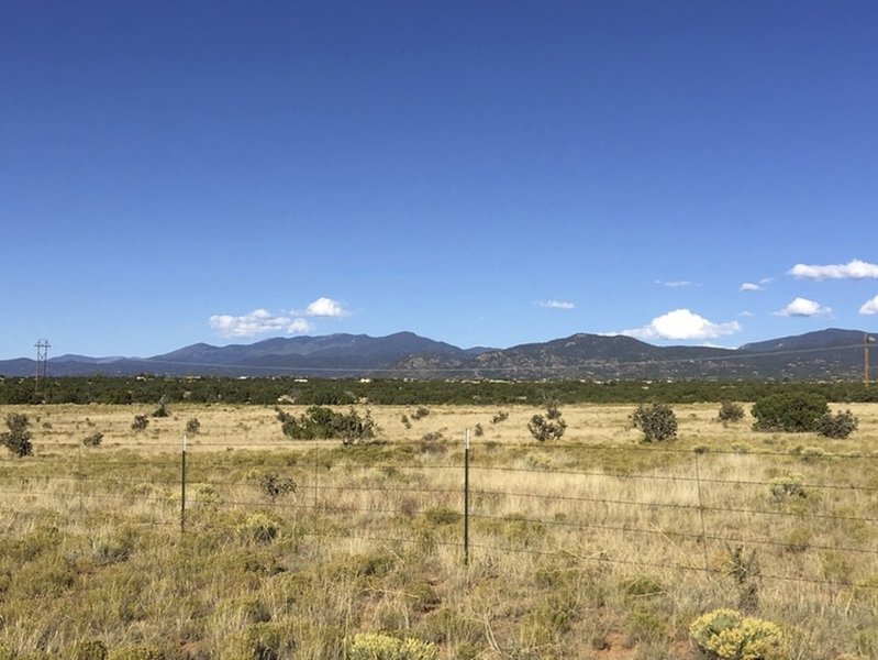 Clear view east to Ski Bowl