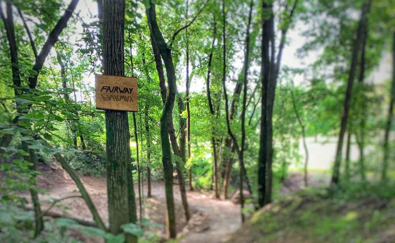 Custom trail signage / wayfinding.