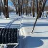 grooming the #sacfoxsingletrack for winter riding fun