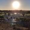 View looking west over Bonita Golf Course