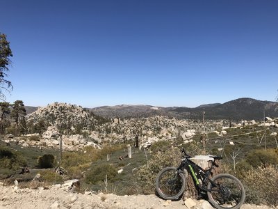 The rough country around Butler Peak.