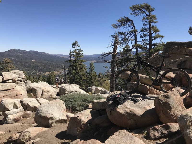 Great view from the top of Gray's Peak.