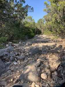 Rock gardens on the wildcat canyon trail.