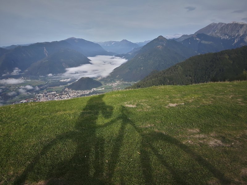 View from Kobala to the Soca Valley and the city of Tolmin