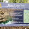 Welcome to the Karst Loop trail.