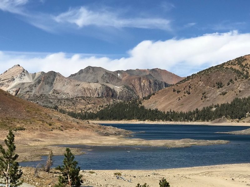 September 2018 Lake level was low.  Very windy and cold at that high elevation.  Road getting there is bumpy.