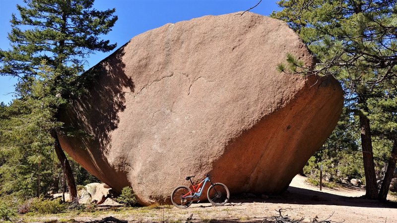 The big rock on Scraggy.