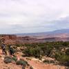 Enjoying the views near the start of the Dead Horse Point Tour