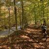 Path follows the Buffalo Creek