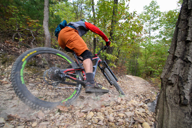 Andrew Issem in the Creature from Carvins Cove Enduro 2019