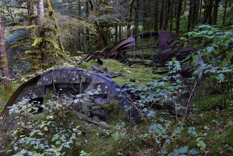 quonset hut ruins