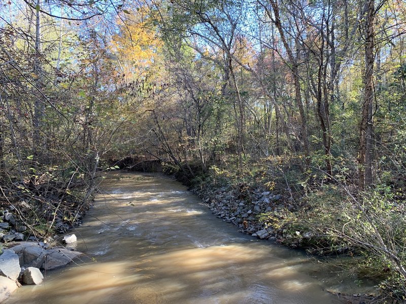 high water in the Deep River