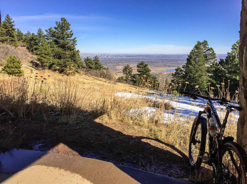 Nice view of Denver skyline