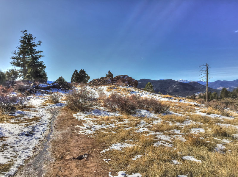 Looking west towards the Continental Divide