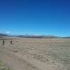 Riders head northwest towards junction of Colorado Trail.