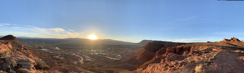 Viewpoint just off Beck Hill connecting to Paradise and Turtle Wall