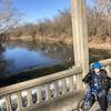 The old bridge over the Cottonwood River