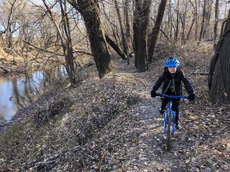 Cruising along the Neosho River