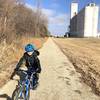 You can get pretty close to a grain elevator, they're massive!