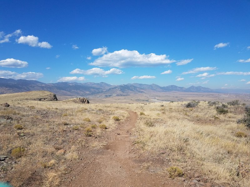 North west from the top of Rim Rock