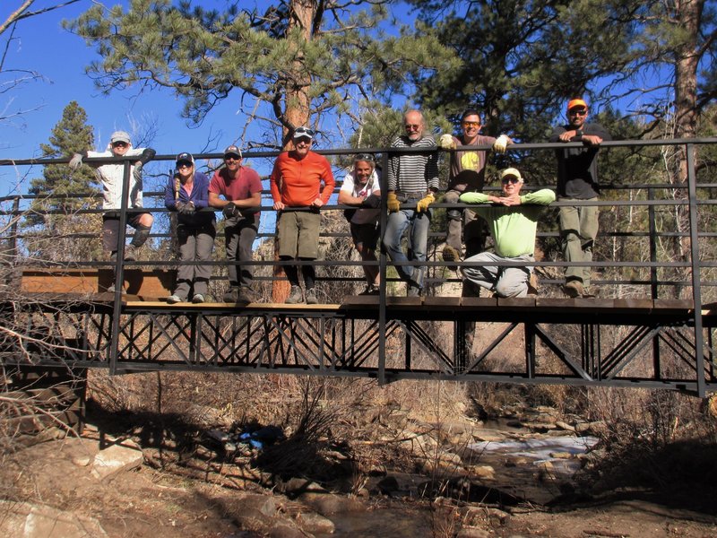 upper connector bridge and crew who did the work