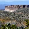 Looking towards the Rio Grande and into Mexico from the Guale Mesa Road.