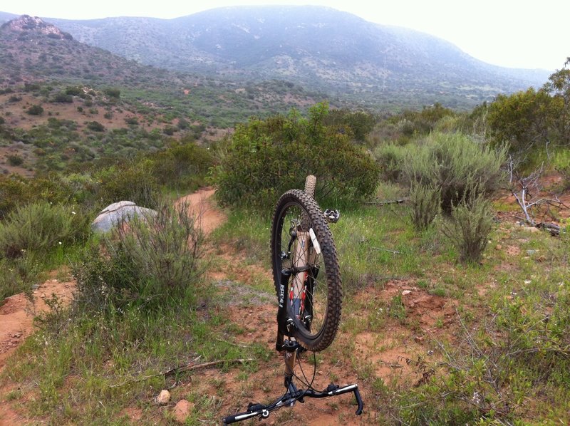 Parking lot to E Ticket and Back Mountain Bike Trail Santee