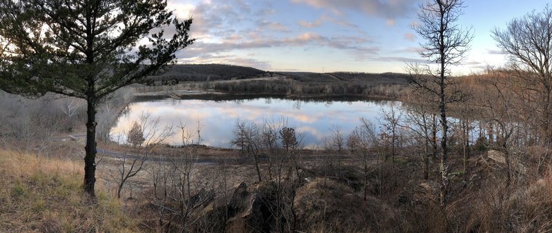 Lake Vian view from the Overlook Loop