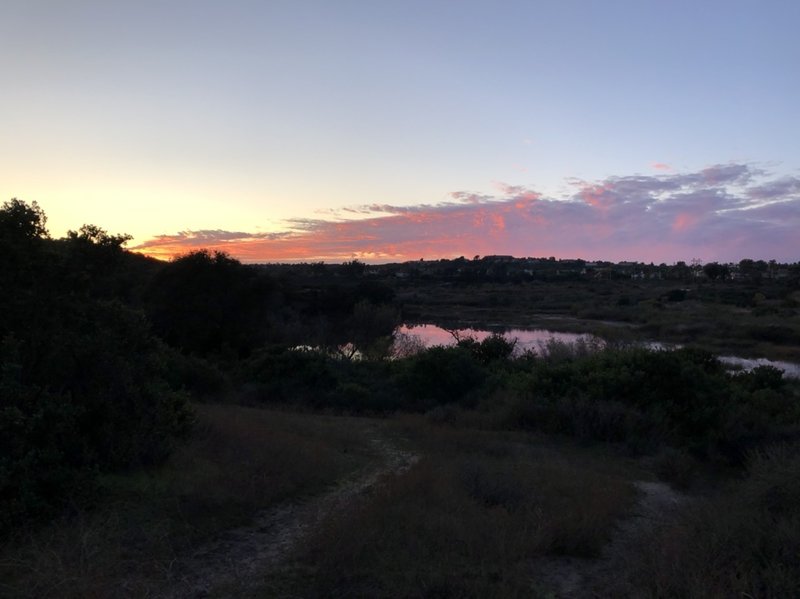 Another lovely sunset over Calavera lake