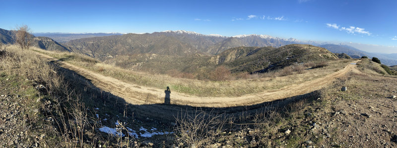 Summit panorama looking northeast